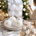 thumbnail image 6 of Miwamany Christmas Ball Ornaments 6 Pack, 6cm Large Glitter Christmas Tree Balls Shatterproof, Hanging Baubles for Xmas Tree Holiday Party Home Decor, Christmas Decorations Indoor, 6 of 6