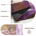 thumbnail image 2 of Purple Spring Flowers Area Rug 6x9 Washable Rug Non Slip Modern Abstract Chic Oil Painting Large Area Rug Soft Stainresistant Indoor Floor Carpet for Living Room Bedroom Home Office Dining Room, 2 of 8