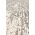 thumbnail image 4 of Pasargad Home Starburst Collection Power-Loomed White/Light Blue Area Rug- 6' x 9', For Indoor Space and all Age of Group, 4 of 6