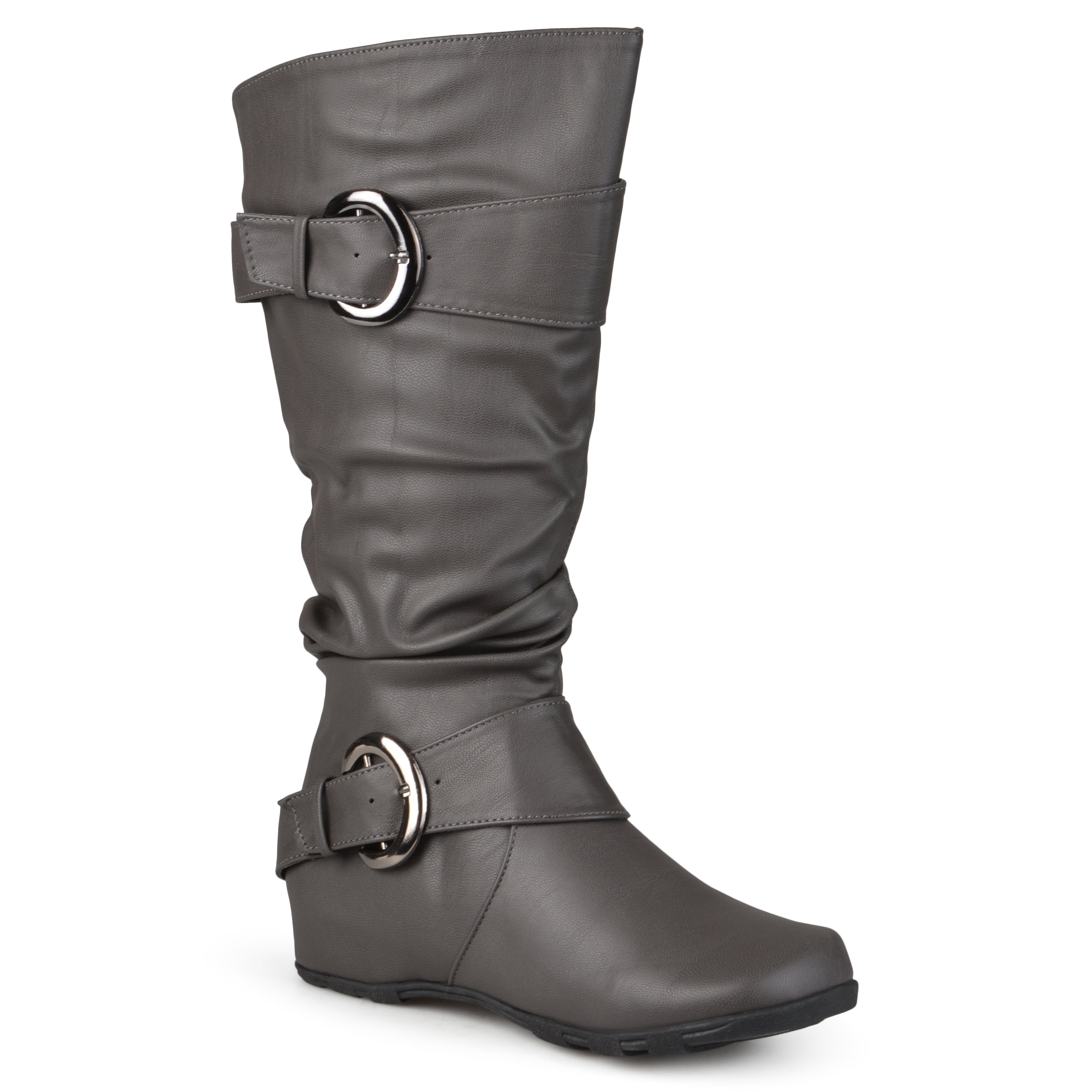 Womens Regular Sized Slouch Knee-High Dress Boot Brinley Co