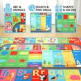 thumbnail image 2 of Dwelke Kids Educational Rug, Kids Collection Area Rug for Learning Alphabet, Numbers, Colors, Season and Animal Words, Playmat for Classroom Playroom,4'x6', 2 of 7