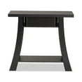 thumbnail image 5 of Baxton Studio Herman Modern and Contemporary Dark Brown Finished Wood 1-Drawer Console Table, 5 of 7