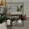 thumbnail image 5 of Koeckritz Rugs Soft & Cozy Carbon Crystals 6'x8' Indoor Area Rug for Living Room or Bedroom, 5 of 6