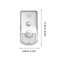 thumbnail image 5 of Foqnuq Wireless Voice Intercom Doorbell 1000m Range Two-way Intercom Rechargeable Long Standby 1-8 Floors Home Security System, 5 of 7