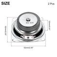 thumbnail image 2 of 2 Pcs 3W 4 Ohm Small Speakers Metal Shell Square Outside Micro Magnet Speaker, 2 of 6