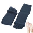 thumbnail image 1 of Yoga Toe Socks Women For Plantar Toe Separator Socks Foot Alignment Socks Yoga Massage Toeless Socks Improves, 1 of 5