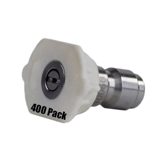 400 Pack Erie Tools Pressure Washer 1/4" Quick Connect 40 Degree 4.5 Nozzles