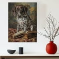 thumbnail image 5 of Harrier Decor Poster Unframe, Harrier Dog Canvas Wall Art, Dog Reading Book Canvas Print Painting Poster Wall Decor Dog Lovers Gifts, 5 of 6
