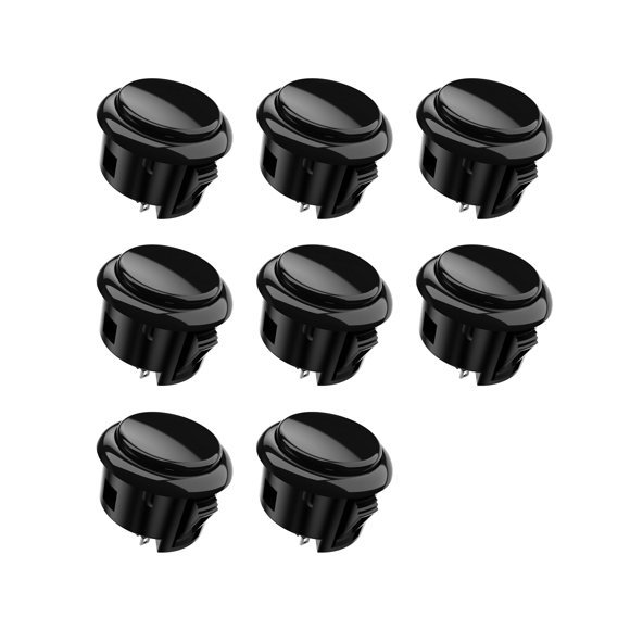 Botón Arcade MAYFLASH MFBK-30 30mm Negro 8 unidades