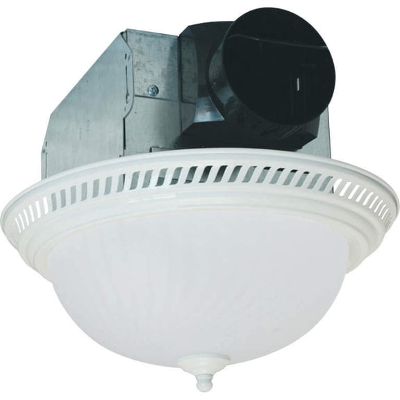 Air King DRLC70 4" Duct 70 CFM 60W Ventilation Fan 4 Sones - White