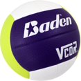 thumbnail image 3 of Baden VCOR Composite Microfiber Volleyball (Official Size), Purple/Neon Green, White, 3 of 3