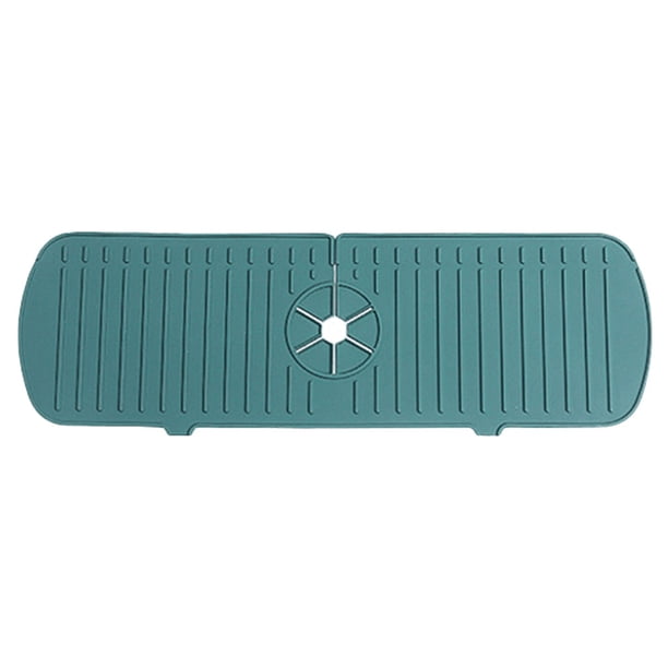 S/M/L protector contra salpicaduras para fregadero de cocina, estera protectora contra salpicaduras para fregadero, estera receptora de agua de silicona