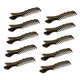 thumbnail image 3 of 10x Pinza de cabellero de Duckbill de Metal, Clips, Horquilla de cabellero para Mujeres y Chicas 68 x 15 mm Latón antiguo perfecl Pinza para el pelo con pinzas para el cabello, 3 of 7