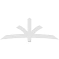 thumbnail image 4 of 96"W x 36"H x 2"D x 6"F, 9/12 Pitch, Davenport Architectural Grade PVC Gable Bracket, 4 of 8