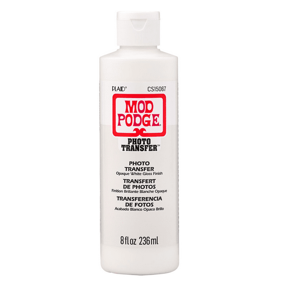 Mod Podge Photo Transfer Liquid Medium, Clear, 8 fl oz