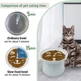 thumbnail image 2 of Plato elevado de cerámica para gatos Slow Feeder Bowl BNOSDM, 350 ml, 2 of 7