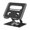 Black, variant on Aluminum Tablet Support Stand with 360 Degree Full Rotation, Adjustable Elevations, and Hollow Cooling Bracket Support