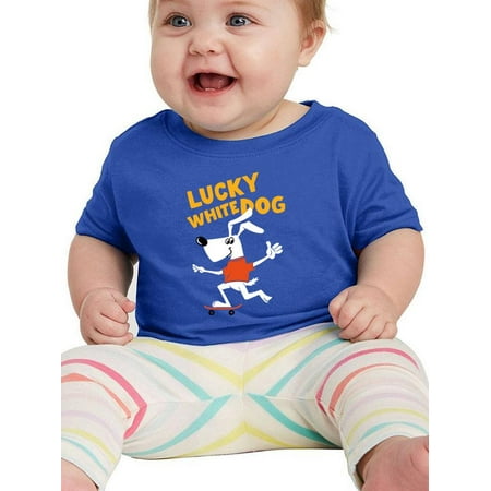 

Lucky Dog On Scooter T-Shirt Infant -Image by Shutterstock 18 Months