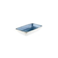 thumbnail image 2 of Dusk 6" x 3.75" x h:1.25" 6 oz. Rectangular Blue Vitrified Deep Plate (Set of 2), 2 of 3