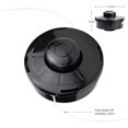thumbnail image 2 of Pack Universal Brush Cutter Head Nylon Trimmer Replacement Spool Brush Cutter Cutting Head M10 X 1.25, 2 of 5