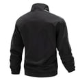 thumbnail image 4 of Mens Outdoor Jackets Lightweight Hiking Windproof Zip Up Tactical Jackets Casual Long Sleeve Workout Gym Cargo Coat, 4 of 7