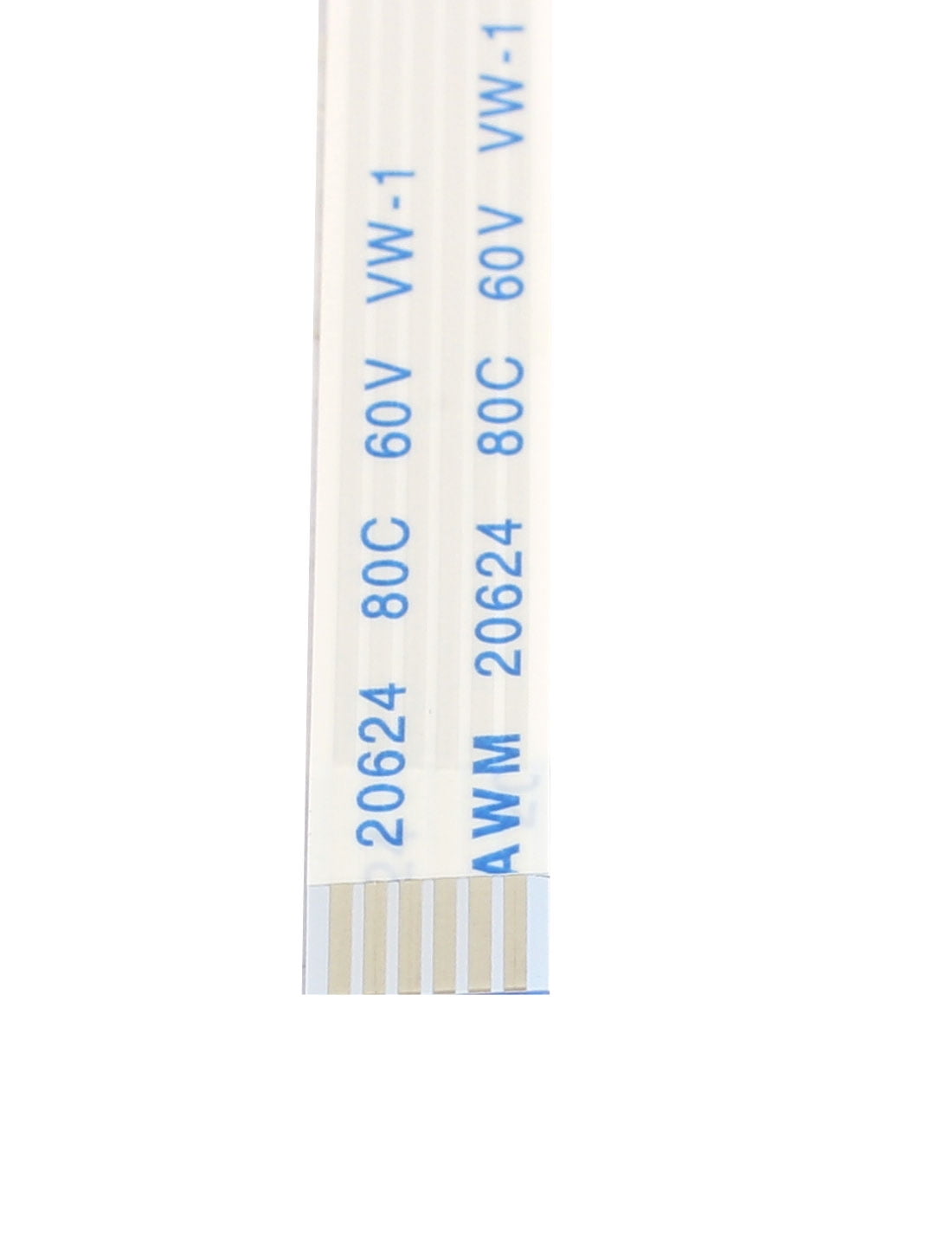 Uxcell 20 Pcs Type A AWM 20624 Flat Flexible Cable (FFC), 60V VW-1
