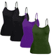 thumbnail image 1 of Set 4 Blusas Unitalla Mujer Tirantes Casual Blusa Crop Top Dama, 1 of 5
