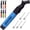 Blue, variant on SPORTBIT Ball Pump for Sports Balls - Basketball Pump, Volleyball Pump, Football & Soccer Ball Air Pump - Hand Pump for All Sport Balls - Push & Pull Inflating System - Goes with 5 Needles Set