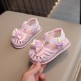 thumbnail image 7 of newwalpole Toddler Girls Sandals Little Girls Kids Summer Shoes Toddler Sandals Pink for Size 7, 7 of 7