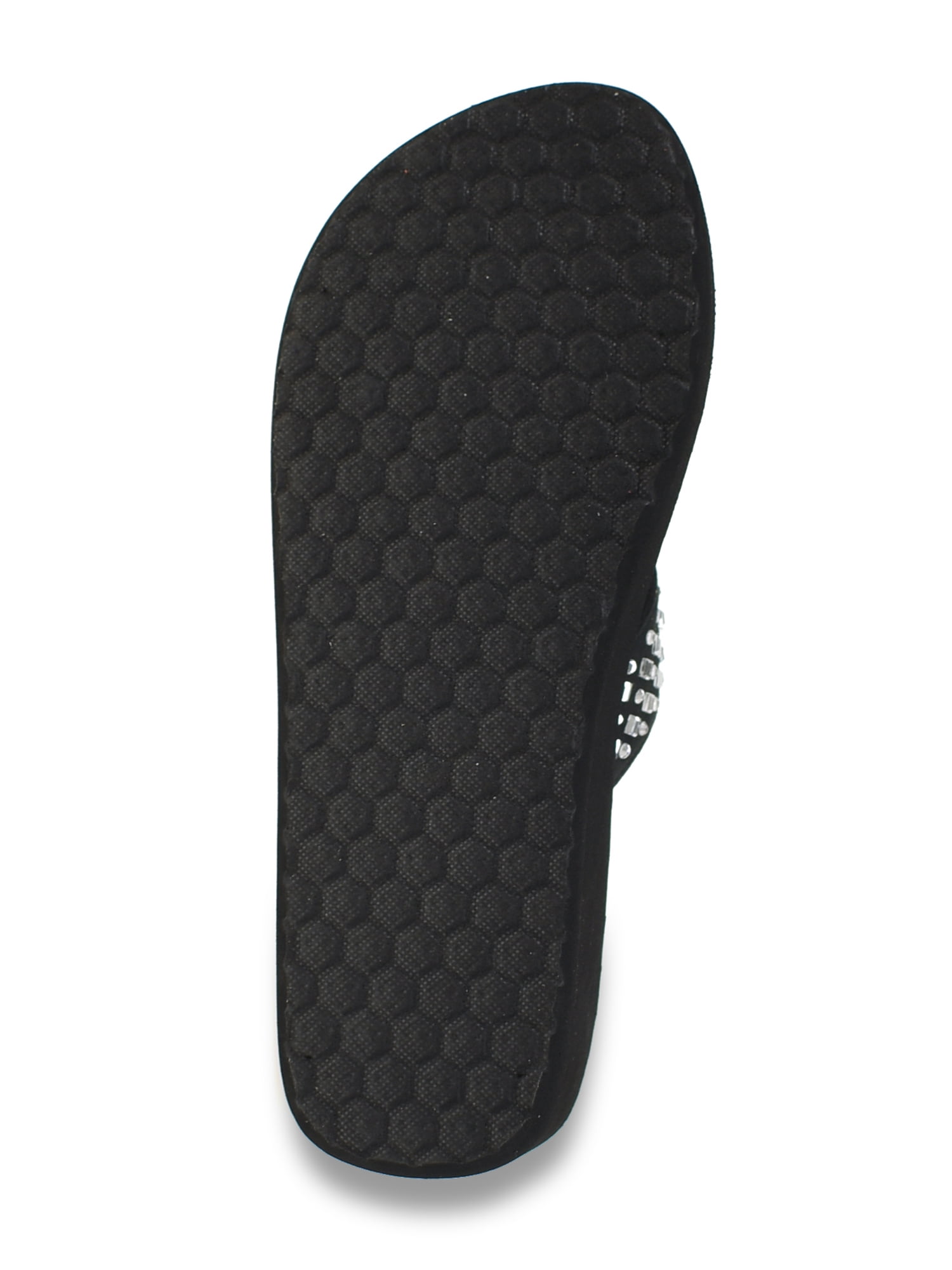 Time and Tru Women's Lifestyle Flip Flop Wedge