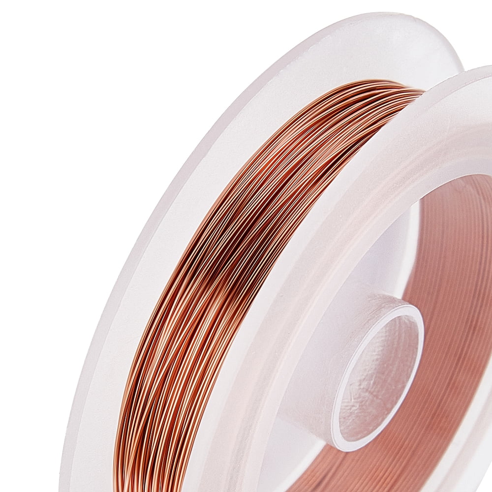 Round Copper Craft Wire for Jewelry Making for Jewelry Making Other Color 0.15~1mm 10rolls/set