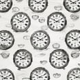 thumbnail image 6 of Orinice Clocks Round Table Cover Stain Resistant Washable Indoor Outdoor Tablecloth Kitchen Dining Wedding Parties 100% Polyester Fiber 42-46, 6 of 8