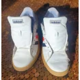 thumbnail image 3 of Ad-id-as red white blue sneakers trainers grand court Casual Mod Soccer Sports, 3 of 6