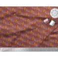 thumbnail image 2 of Soimoi Poly Georgette Fabric Brush Stroke & Spiral Abstract Fabric Prints by Yard 52 Inch Wide, 2 of 3