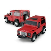 1/14 Scale Land Rover Denfender Licensed RC Remote Control Model Car w/Open Doors (Red)