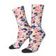 thumbnail image 1 of Fotbe Abstract Leopard Print Calcetas Largas con Estampado para Hombre y Mujer – Calcetas de Compresión Transpirables y Elásticas, Viajar y Uso Diario Talla 5-11, 1 of 6