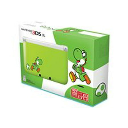 Nintendo 3DS XL - Yoshi Edition - handheld game console - white, green