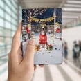 thumbnail image 4 of Happy New Year 2026 Great Dane Holiday Balloons Party Snow Travel Passport Wallet Danes Dog Lover Gifts PU Leather Passport Holder Cover - 13018, 4 of 5