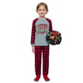 thumbnail image 3 of LuLiaMenton Christmas Pajamas, Xmas sailboat Print, Matching Sleepwear, Plus Sizes, 2-3T-Kid, 3 of 6