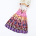 thumbnail image 2 of EnJoCho Kids Girls Baby Clothes Vestidos Floral Bohemian Beach Straps Dress Toddler Baby Girls Fashion Summer Party Wear Clothes Cute Dress Floral, 2 of 5