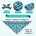 thumbnail image 2 of Spring Summer Dog Bandana XLarge-1PCS Watermelon Printing Dog Scarf Triangle Adjustable Breed Puppy Bandana Bib Handkerchief for Large Girl Boy Dogs Pets Gift, 2 of 3