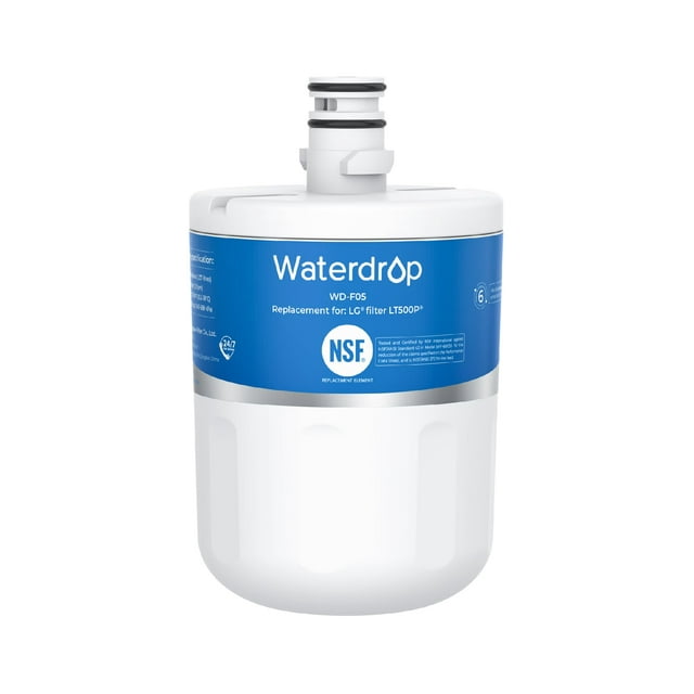 Filtro de agua para frigorífico Waterdrop 5231JA2002A para LG LT500P
