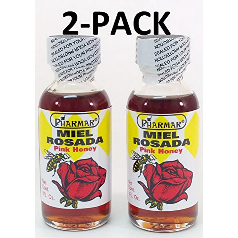 Miel Rosada 1 Oz. Pink Honey "Original High Quality" 2PACK Walmart