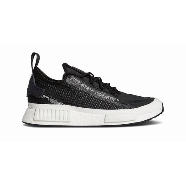 Adi - das NMD R1 Spectoo Men’s Size 13 Casual Running Shoe White Black Sneaker