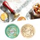 thumbnail image 4 of Cuadros Decorativos Sello de cera Sello Retro Redondo Estrella Luna Cera de sellado Cabeza de cobre dedicada (E) DQrwqpou Nuevos Originales, 4 of 9