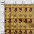 thumbnail image 1 of oneOone Cotton Jersey Gamboge Yellow Fabric Geometric|Peacock & Floral Block Diy Clothing Quilting Fabric Print Fabric By Yard 58 Inch Wide, 1 of 4