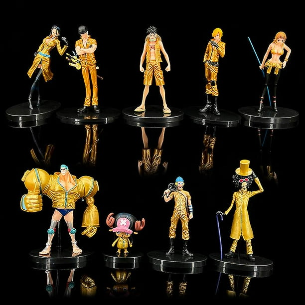 Anime One Piece Film Gold Monkey D Luffy Tony Tony Chopper Brook 3pcs/ -  Supply Epic