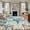 Bronze, variant on 5'x8' Area Rugs, Teal Starfish Coastal Indoor Outdoor Area Rug for Living Room Bedroom, Summer Beach Nautical Retro Washable Bathroom Rugs Kitchen Floor Carpet Mats Home Decor Aesthetic