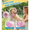 thumbnail image 3 of Dog Massage & Bath Brush 4PCS – Soft Silicone Shampoo Scrubber for Dogs and Cats, Perfect for Grooming and Deshedding (Blue), 3 of 10
