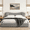 Grey, variant on Romorgniz Cloud Bed Frame Full with Stylish Upholstered Headboard Boucle Platform Bed Frame with Rounded Corner,Easy Assembly,Noise-Free,Black